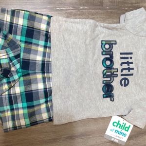 Little Brother Shorts Set